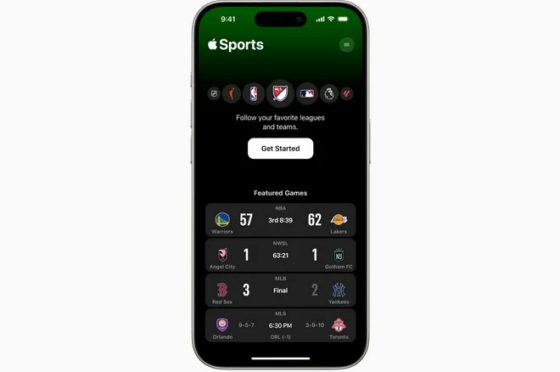 Apple Sports è la nuova app per i tifosi. Niente Italia per ora, ma c’è la Serie A